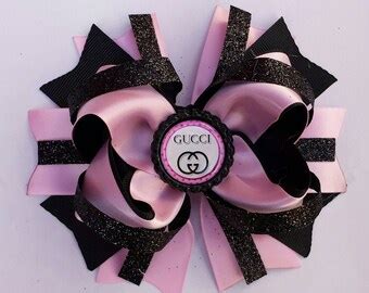 gucci inspired hair bows
